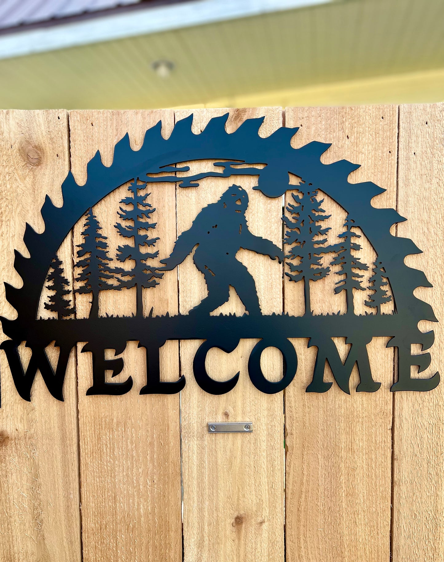 Customize a Saw Blade Sign!