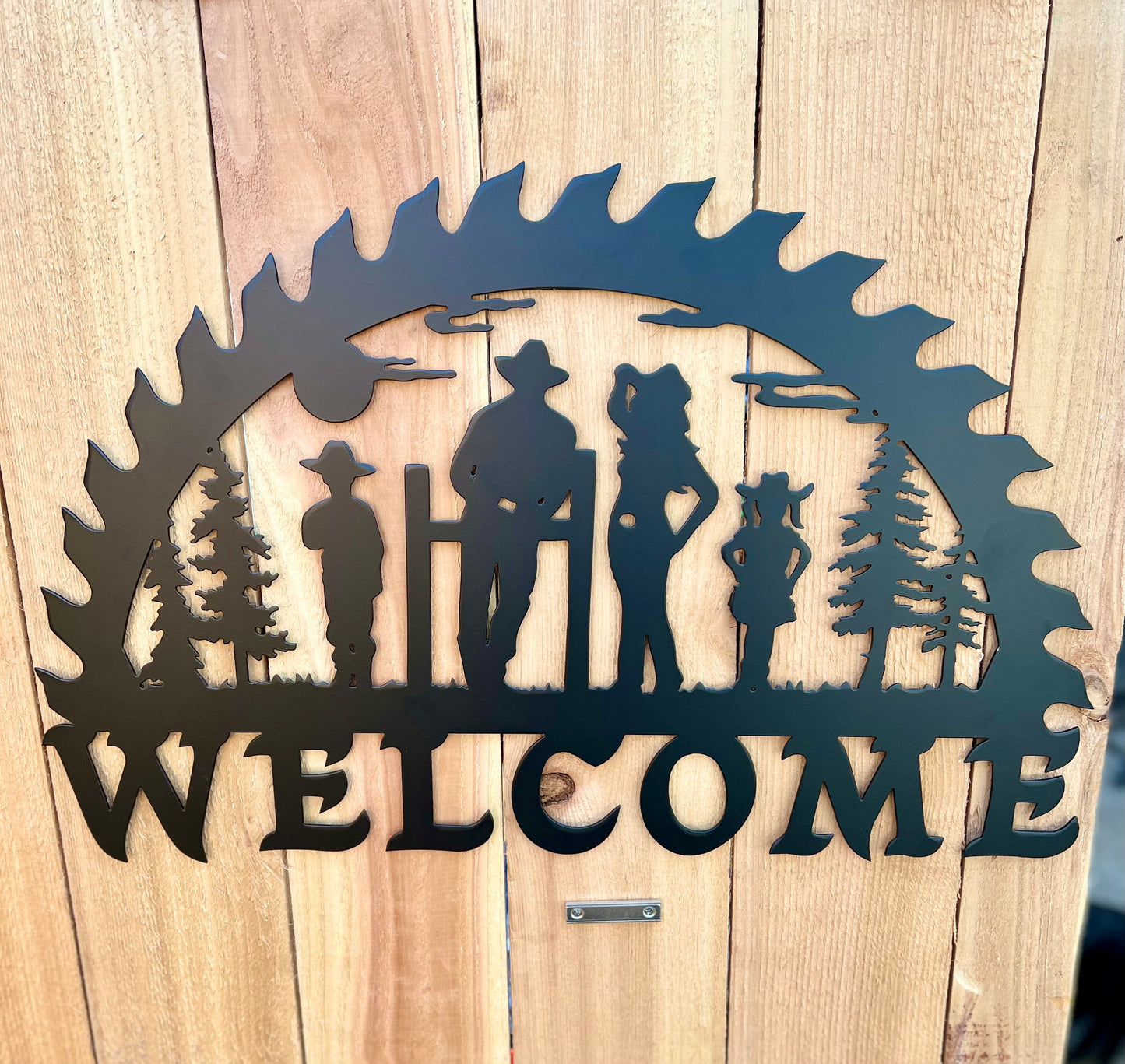 Customize a Saw Blade Sign!