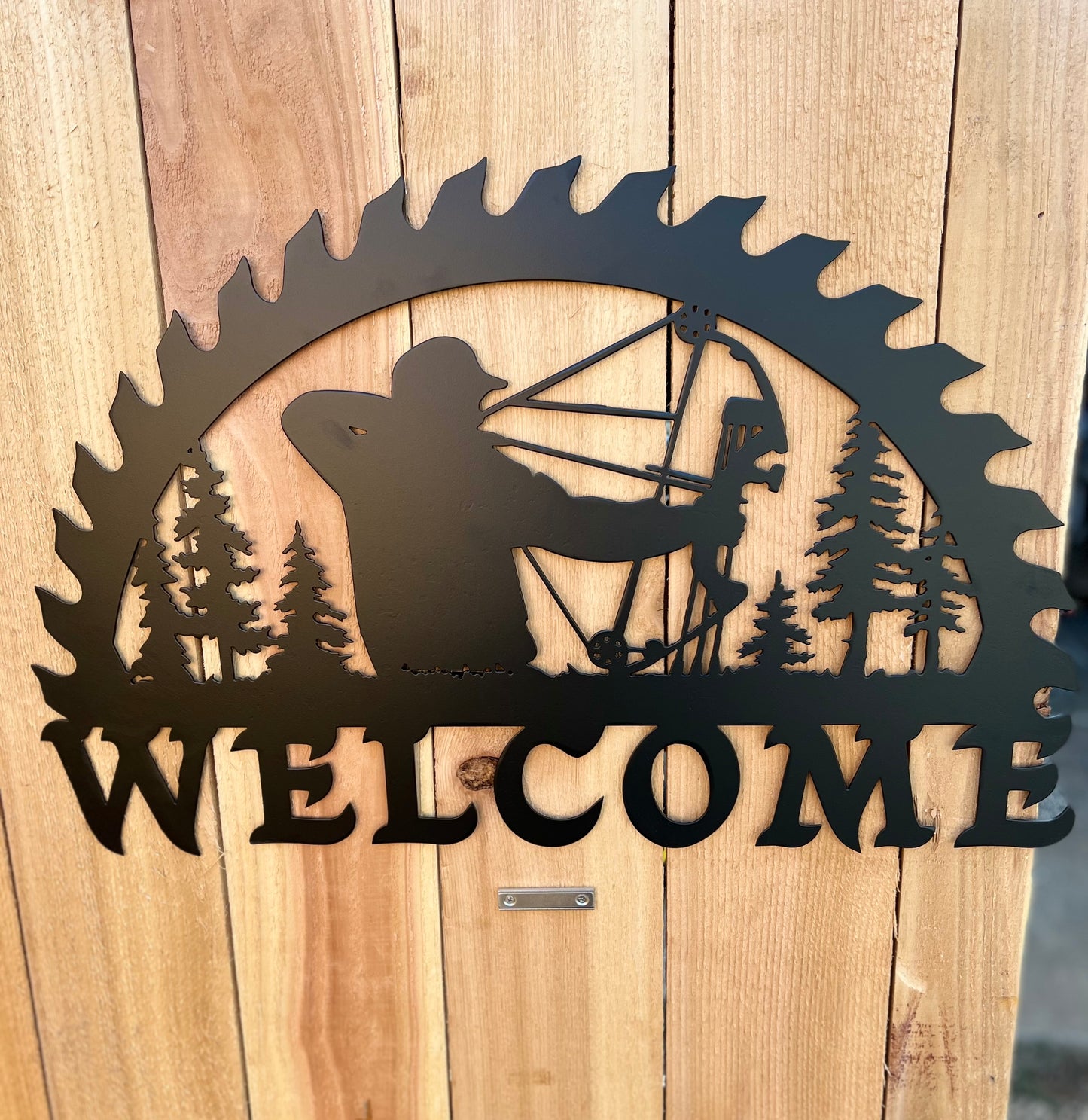 Customize a Saw Blade Sign!
