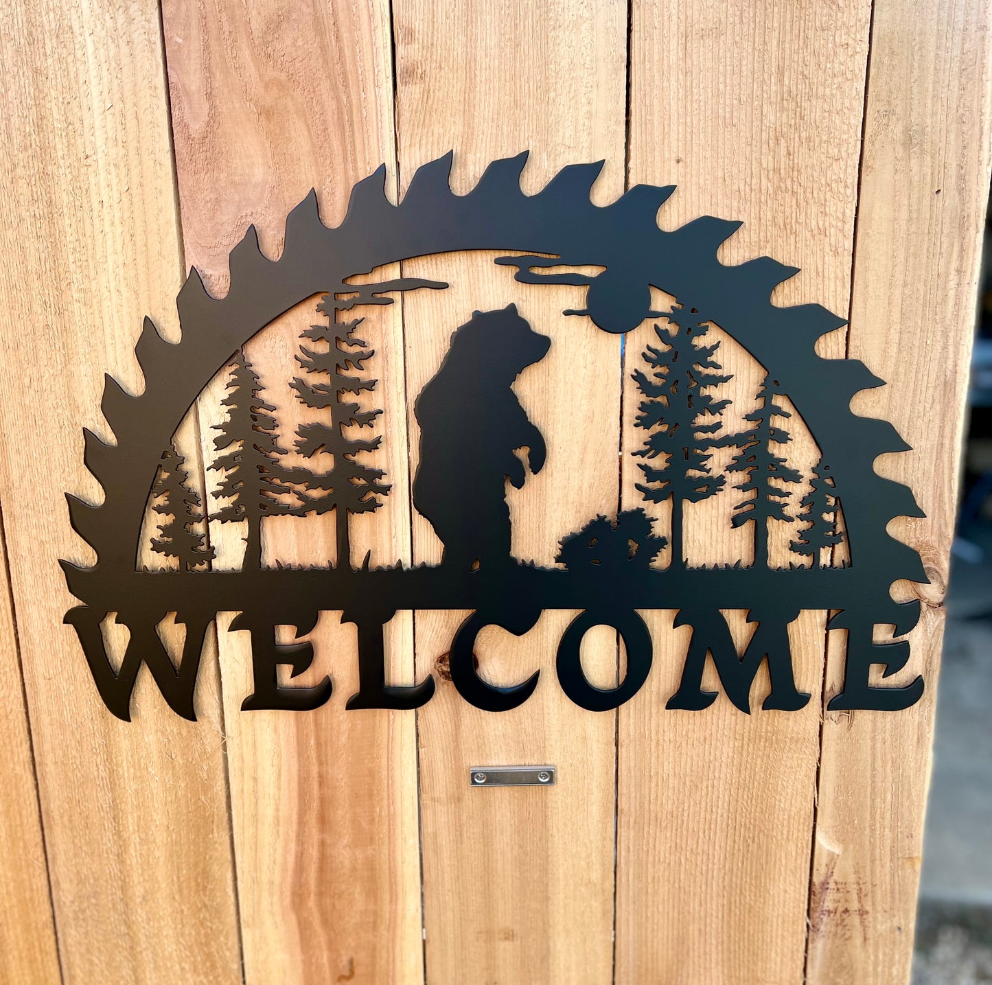 Customize a Saw Blade Sign!