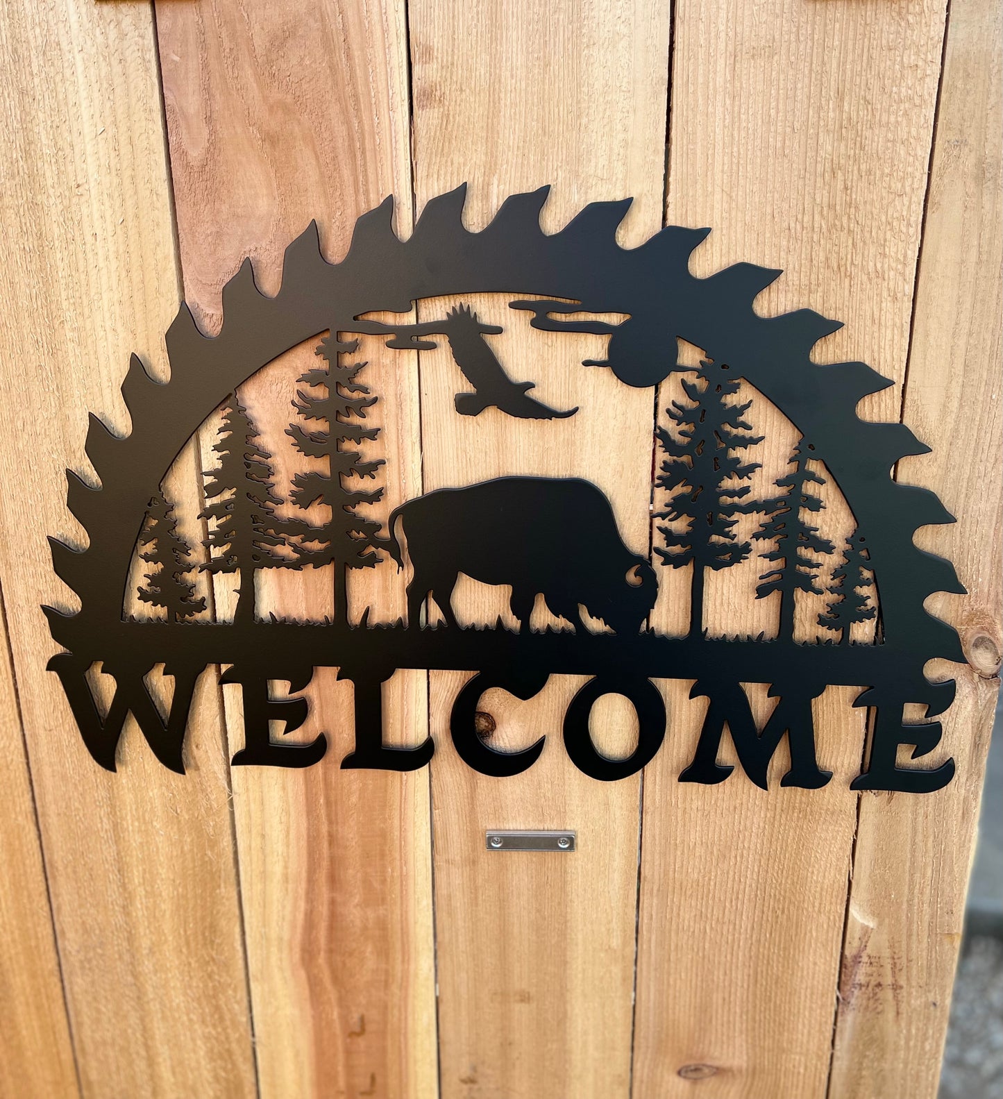 Customize a Saw Blade Sign!