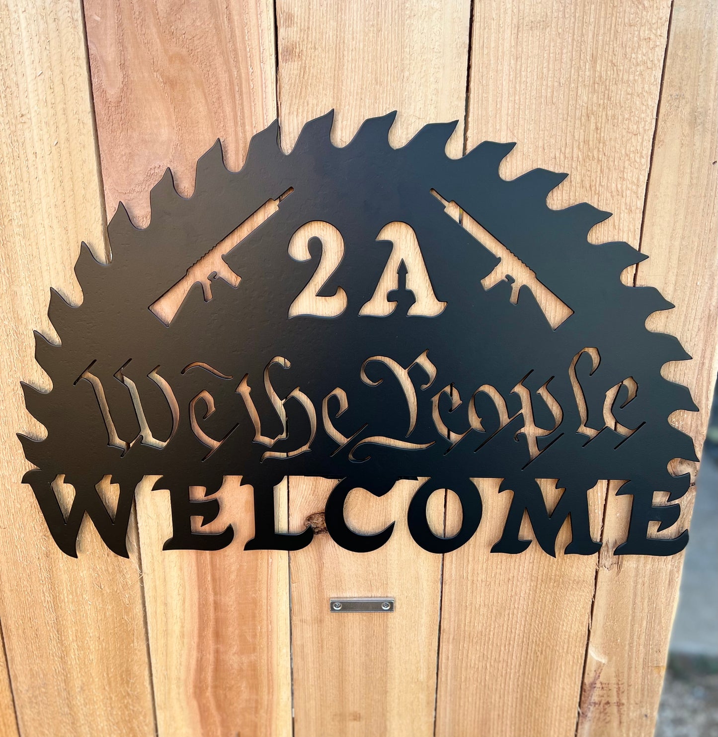 Customize a Saw Blade Sign!