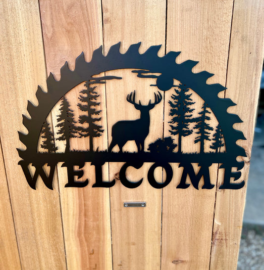 Customize a Saw Blade Sign!